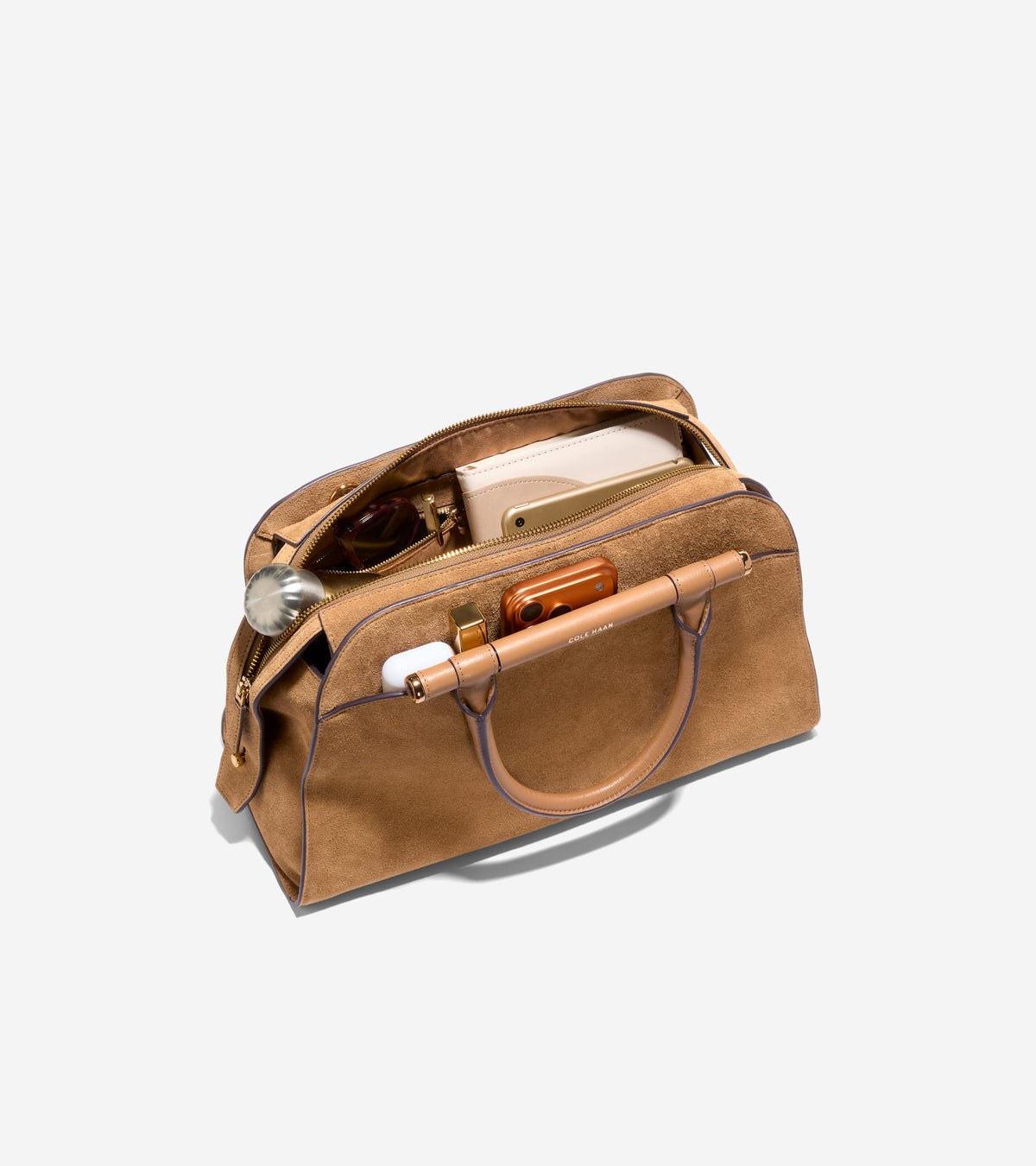 Women's Catherine Medium Satchel in Brown | Cole Haan
