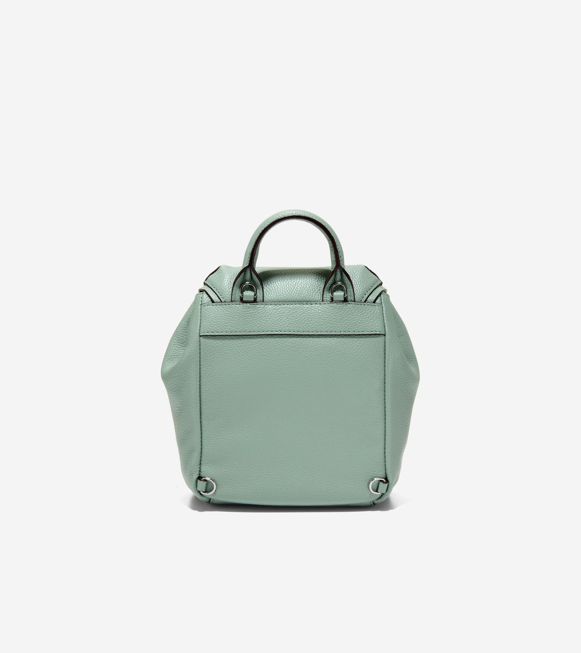 Women's Alexandria Flap Small Backpack in Green | Cole Haan