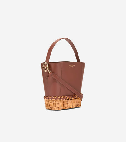 Women's Alexandria Small Bucket Crossbody Bag in Brown | Cole Haan