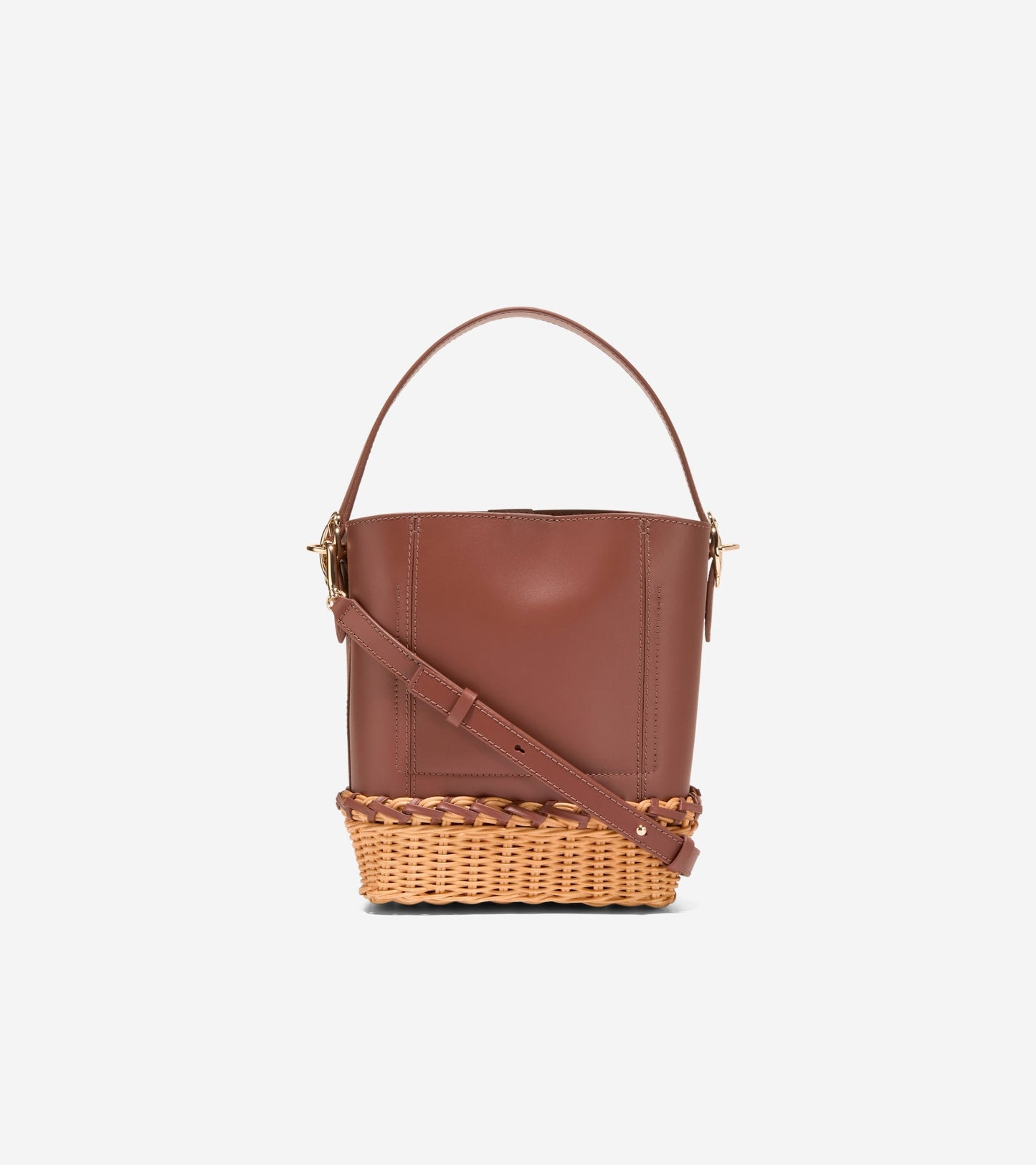 Women's Alexandria Small Bucket Crossbody Bag in Brown | Cole Haan