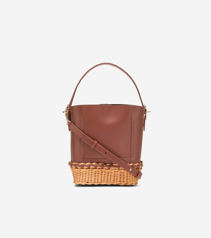Women's Alexandria Small Bucket Crossbody Bag in Brown | Cole Haan