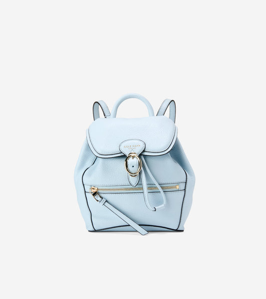 Women's Alexandria Small Flap Backpack in Blue | Cole Haan
