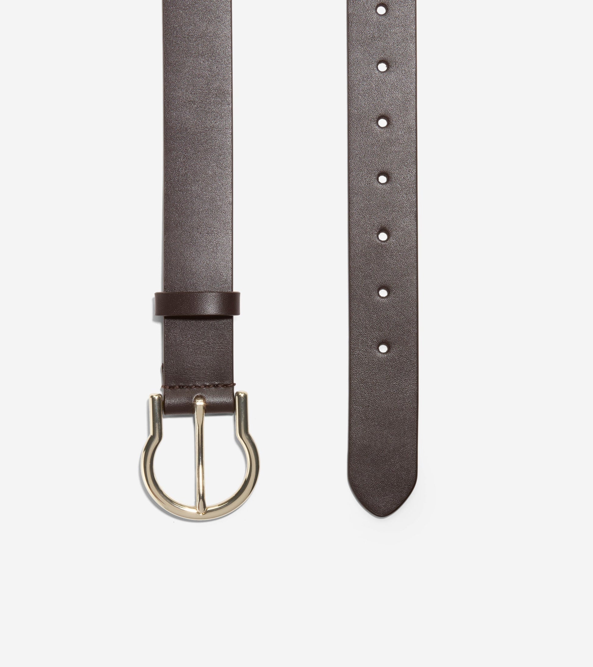 Women's 32MM Hinged Buckle Belt in Brown | Cole Haan