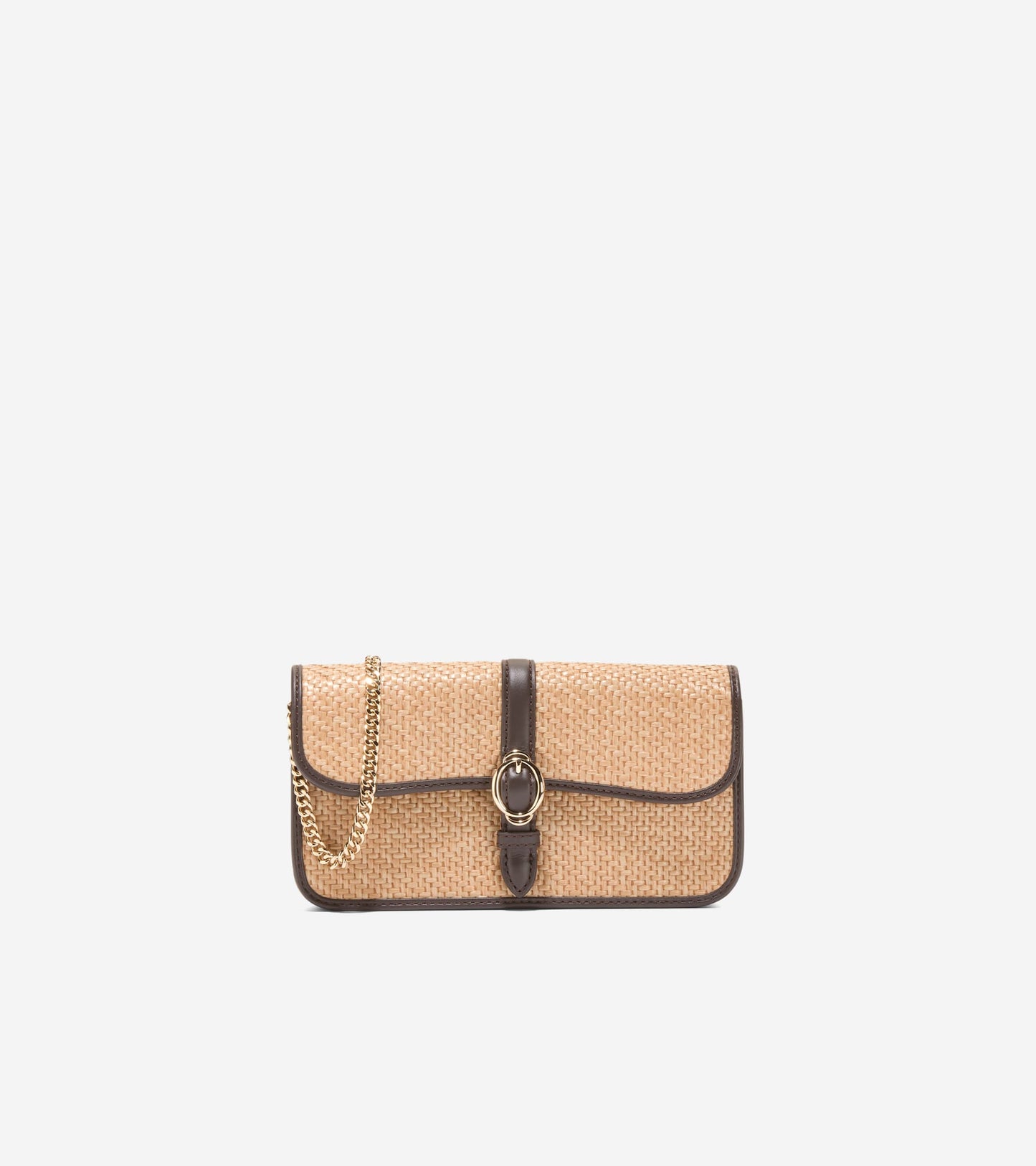 Women's Alexandria Wallet On A Chain in Beige | Cole Haan