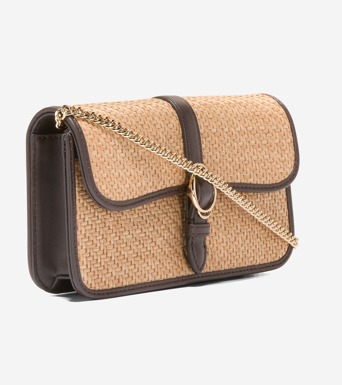 Women's Alexandria Wallet On A Chain in Beige | Cole Haan