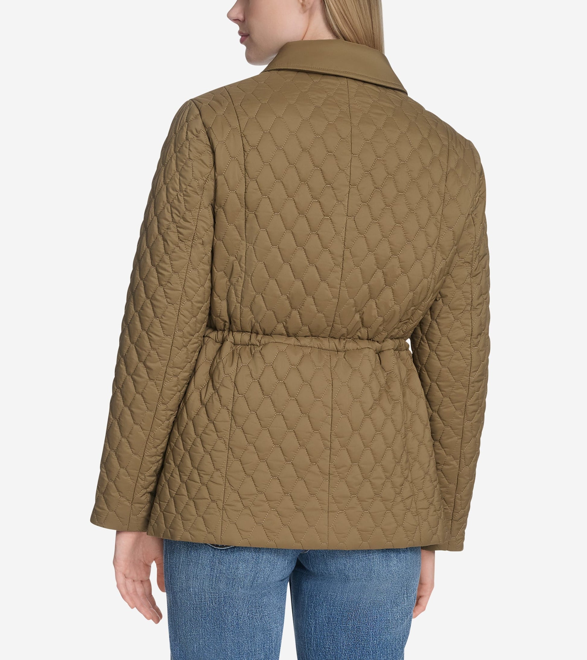 Women's Quilted Jacket in Green | Cole Haan
