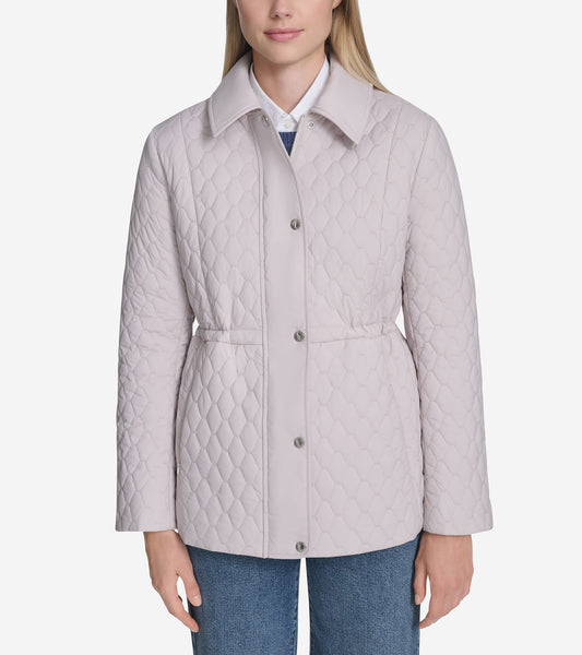 Women's Quilted Jacket in Grey | Cole Haan