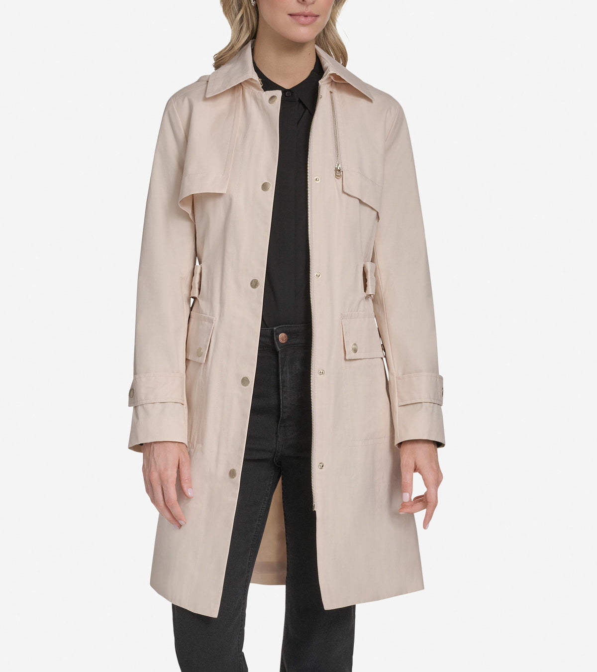 Women's Belted Trench Coat in Beige | Cole Haan