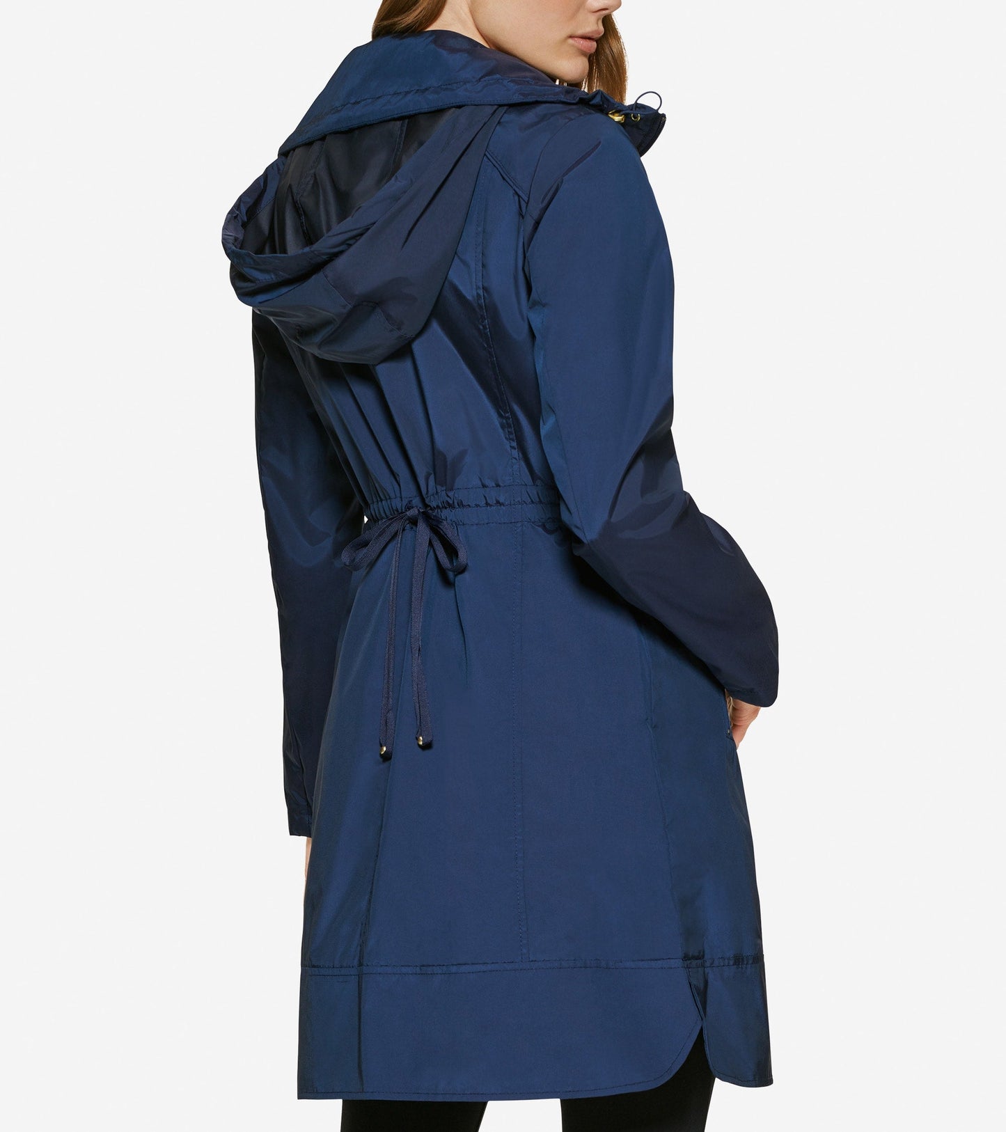 Women's Packable Travel Rain Jacket in Blue | Cole Haan