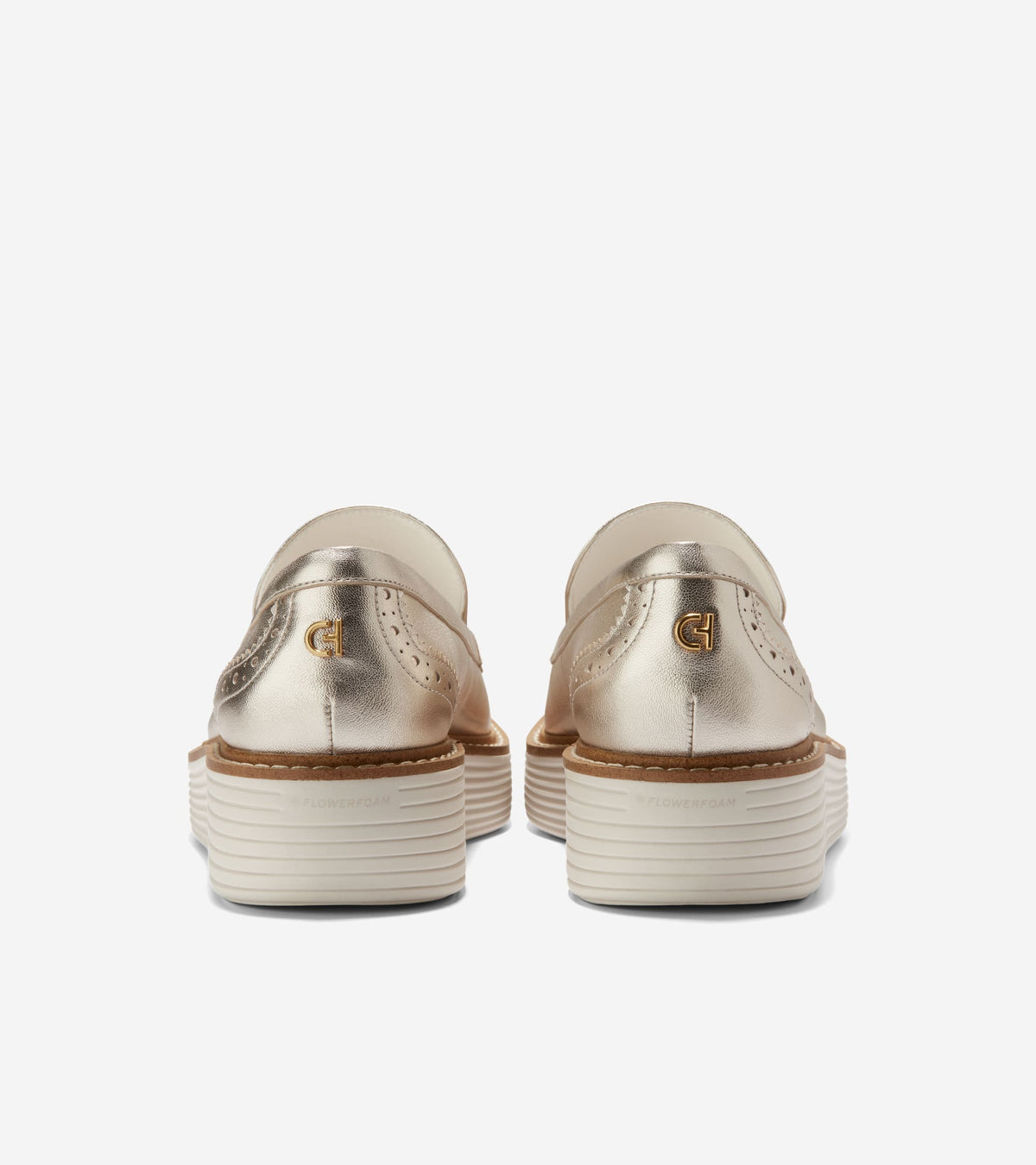 Women's ØriginalGrand Platform Venetian Loafers in Gold | Cole Haan