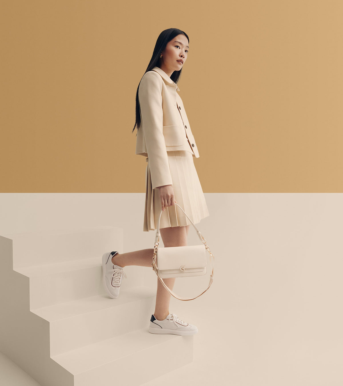 Women's Grand Crosscourt Arlowe Sneakers in White | Cole Haan