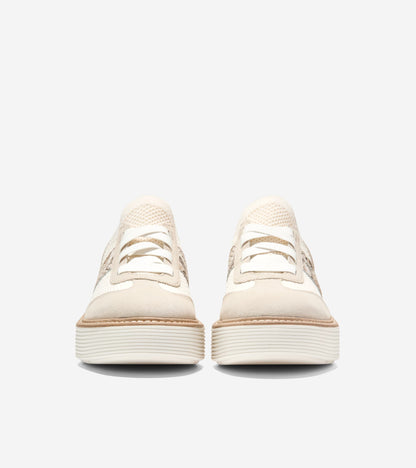 Women's ØriginalGrand Max Stitchlite™ Platform Sneakers in Beige | Cole Haan