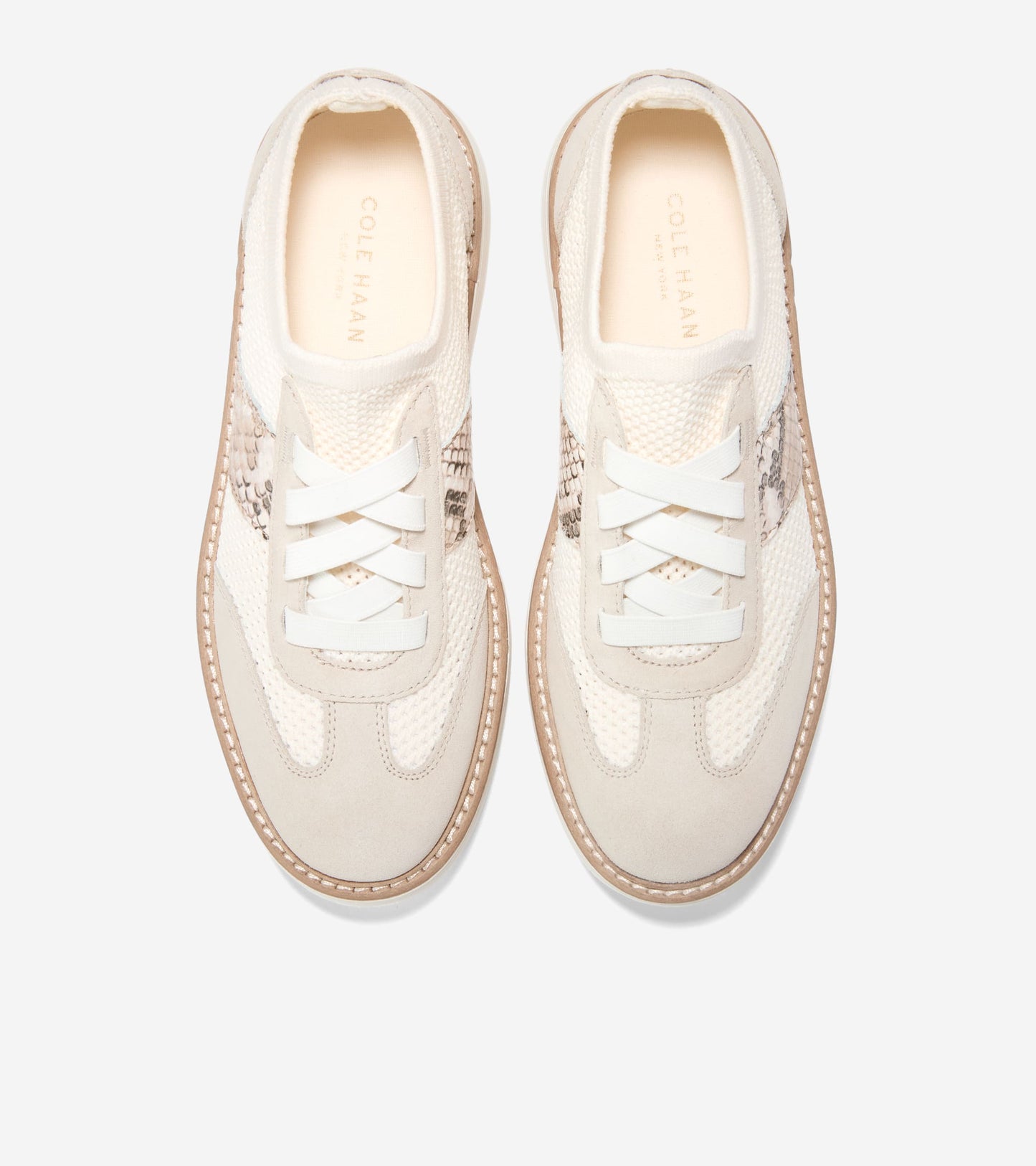 Women's ØriginalGrand Max Stitchlite™ Platform Sneakers in Beige | Cole Haan