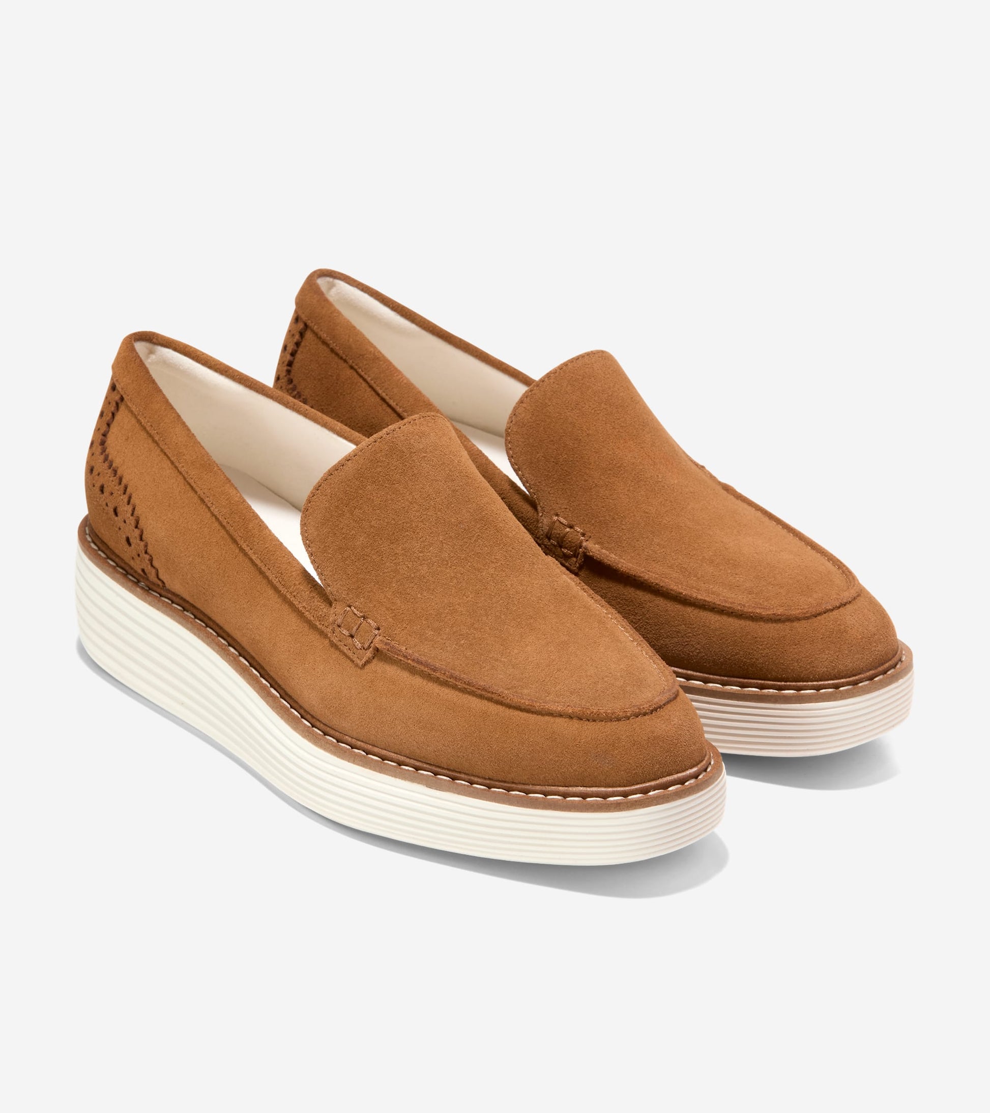 Women's ØriginalGrand Platform Venetian Loafers in Brown | Cole Haan