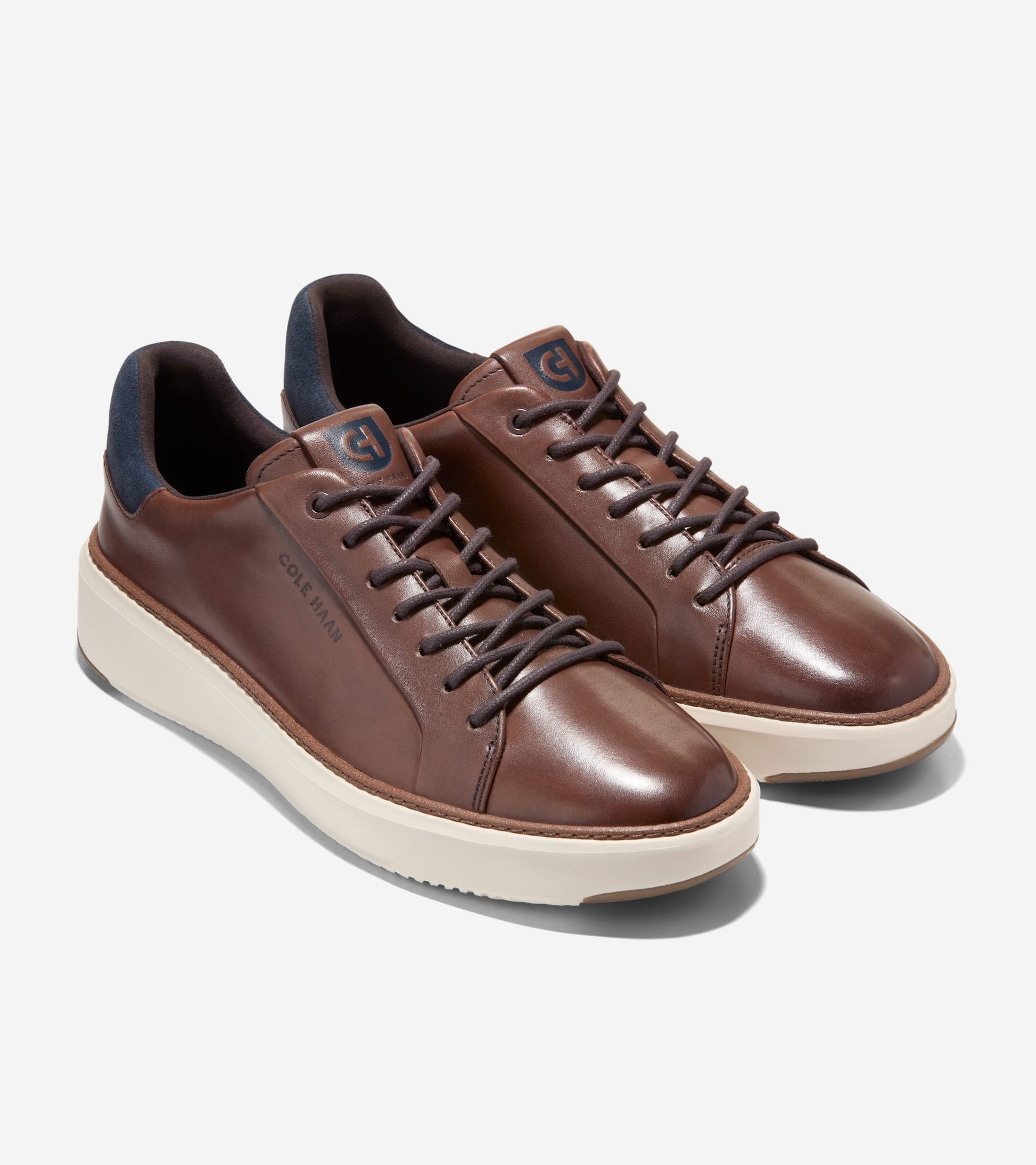 Men's GrandPrø Topspin Sneakers in Brown | Cole Haan