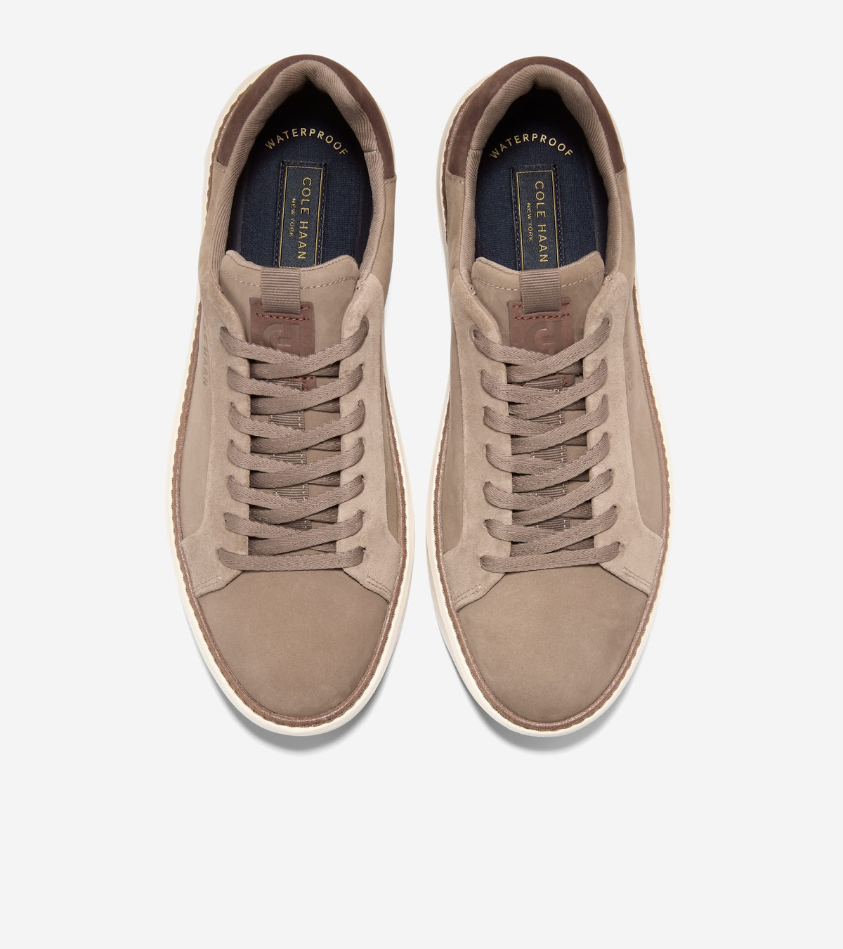 Men's GrandPrø Topspin Waterproof Sneakers in Beige | Cole Haan