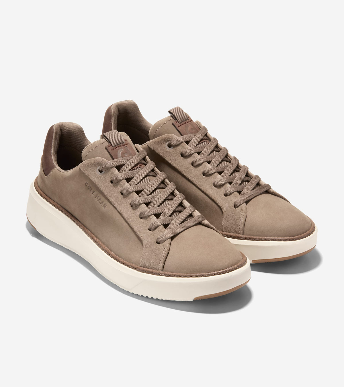 Men's GrandPrø Topspin Waterproof Sneakers in Beige | Cole Haan