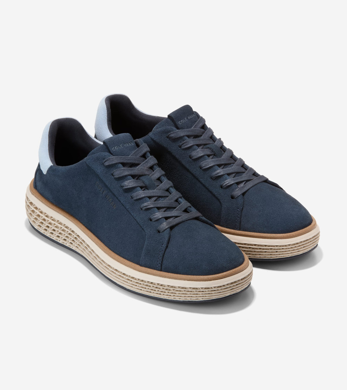 Men's GrandPrø SkyWeave™ Court Sneakers in Blue | Cole Haan
