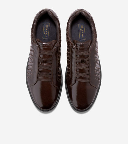 Men's GrandPrø Luxe Woven Slip-On Sneakers in Brown | Cole Haan