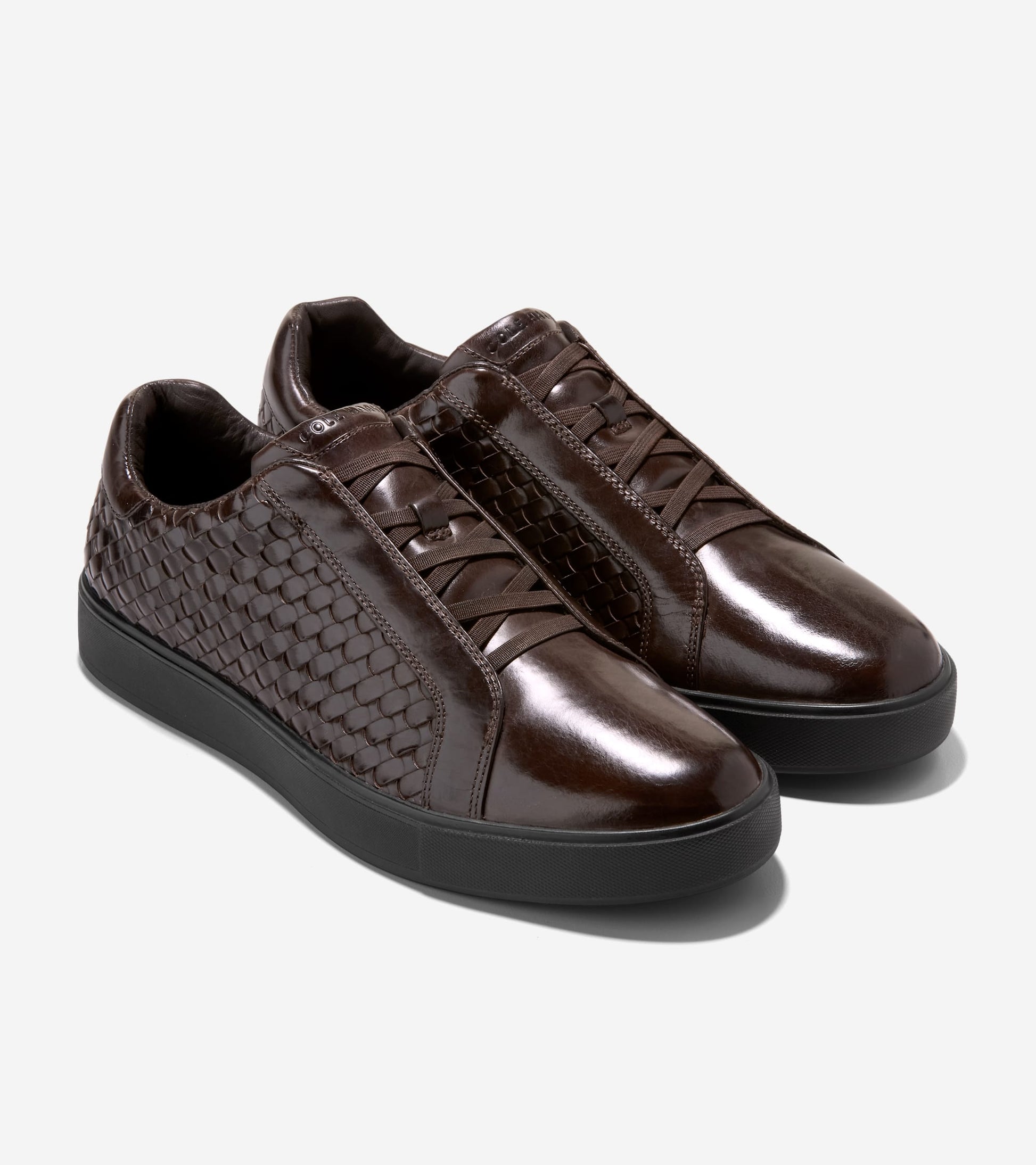Men's GrandPrø Luxe Woven Slip-On Sneakers in Brown | Cole Haan