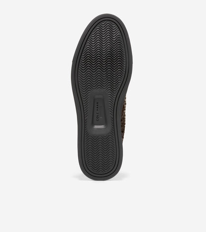 Men's GrandPrø Luxe Woven Slip-On Sneakers in Brown | Cole Haan