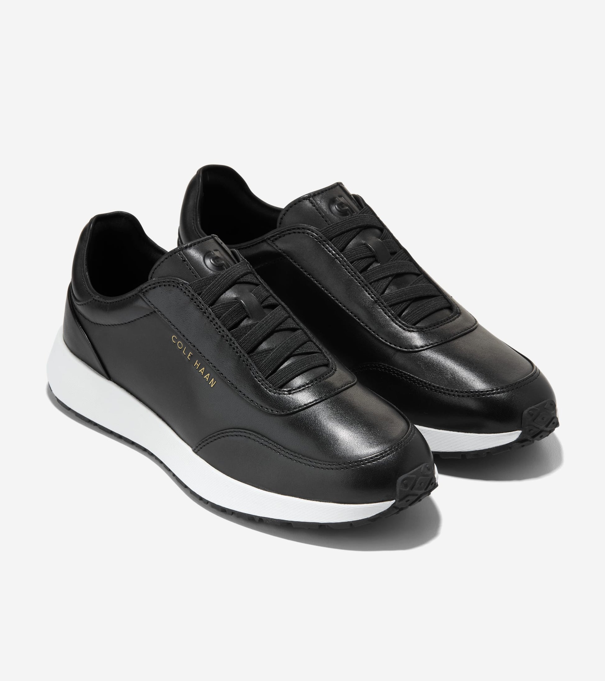 Women's GrandPrø Luxe Mile Slip-On Sneakers in Black | Cole Haan