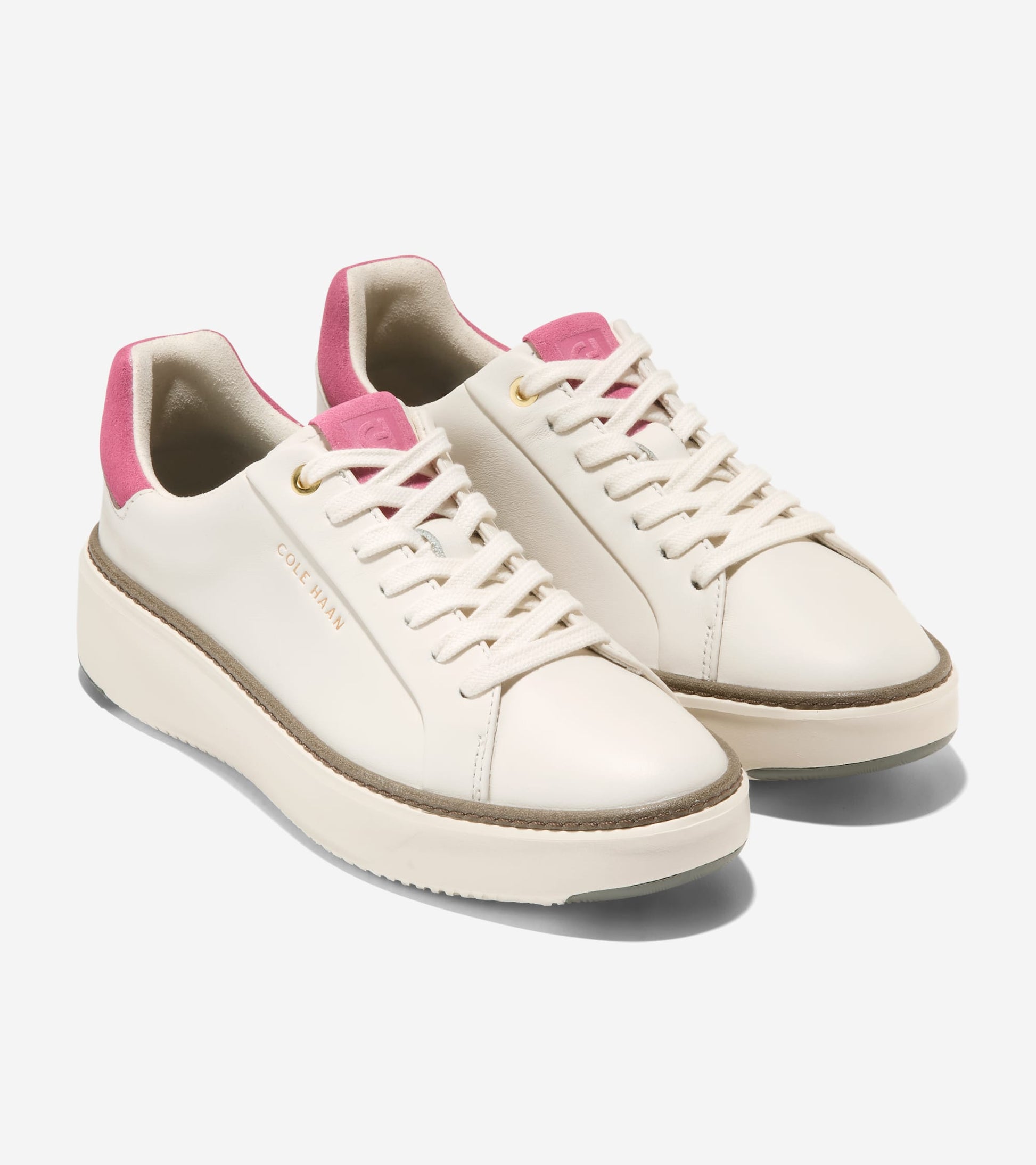 Women's GrandPrø Topspin Sneakers in White | Cole Haan