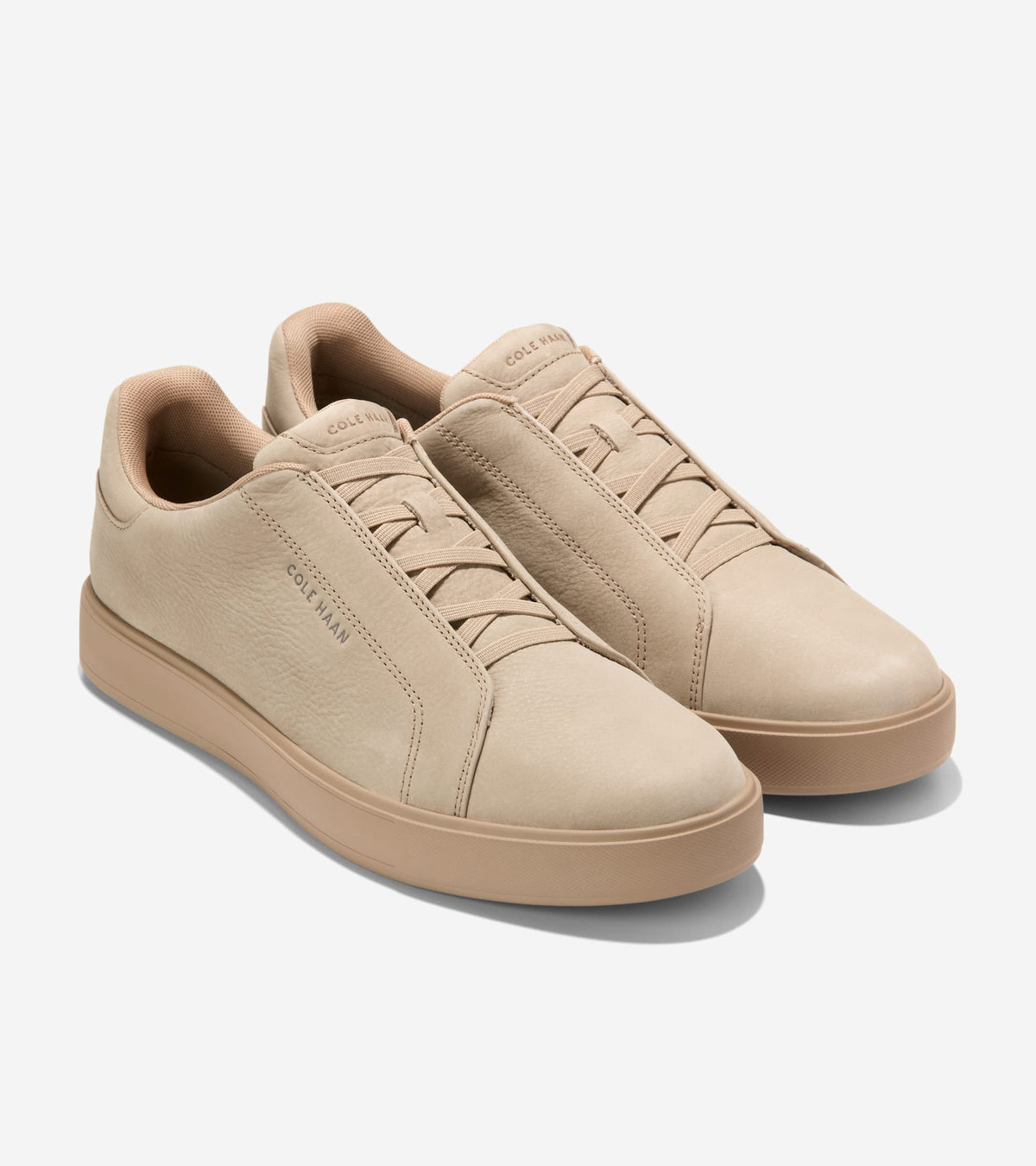 Men's GrandPrø Luxe Slip-On Sneakers in Beige | Cole Haan