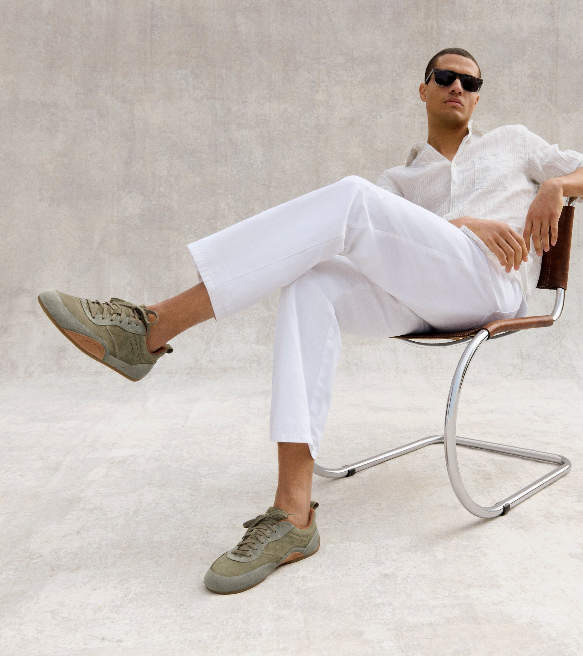Men's GrandPrø Lemans Sneakers in Green | Cole Haan