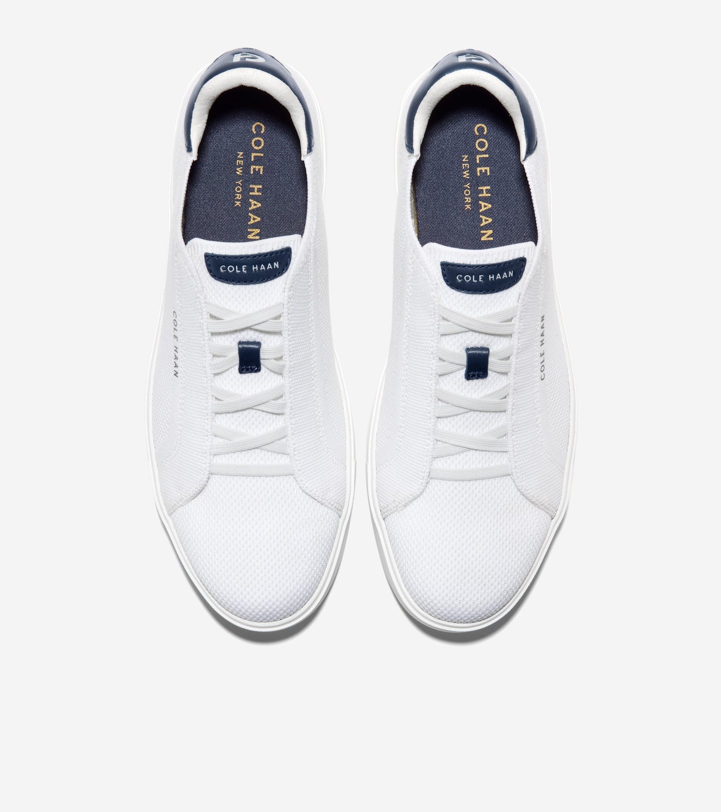 Men's GrandPrø Luxe Slip-On Stitchlite™ Sneakers in White | Cole Haan