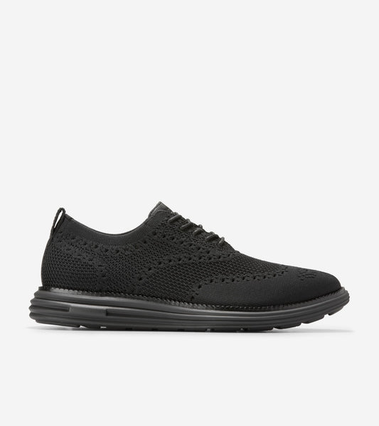 Men's ØriginalGrand Remastered Stitchlite™ Oxfords in Black | Cole Haan