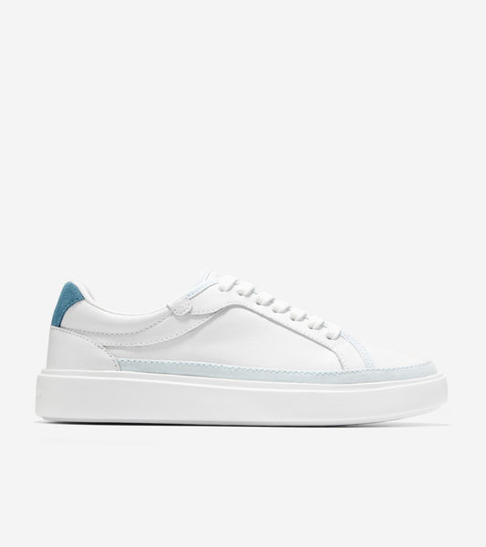 Women's Grand Crosscourt Rydell Sneakers in White | Cole Haan