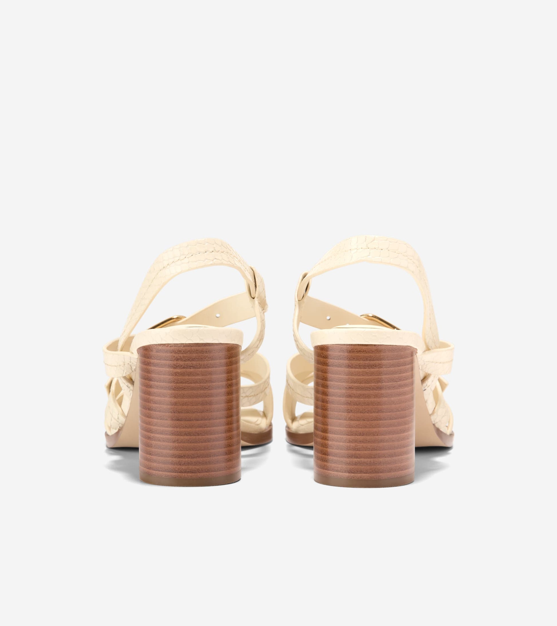 Women's Dillon Heeled Strappy Sandals in Beige | Cole Haan