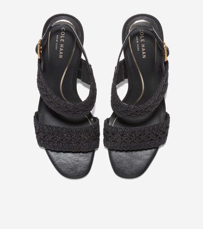 Women's Harlan Double Band Sandals in Black | Cole Haan