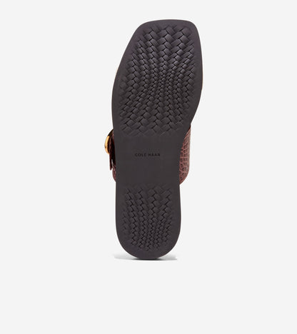 Women's Oaklynn Double Band Footbed Sandals in Brown | Cole Haan