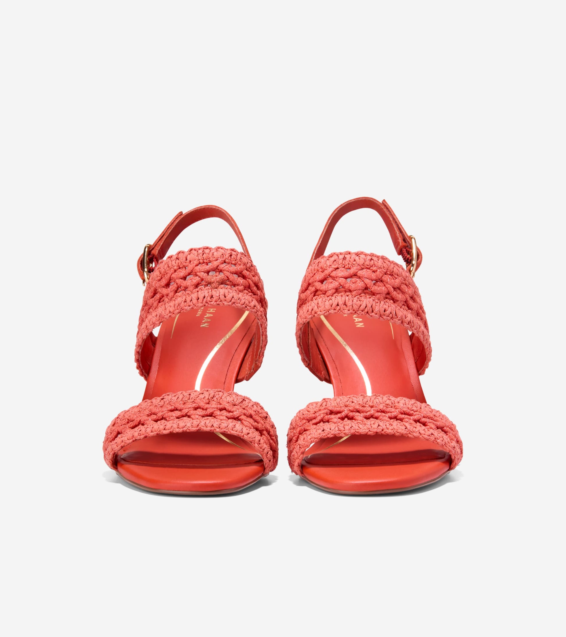Women's Harlan Double Band Sandals in Red | Cole Haan