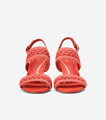 Women's Harlan Double Band Sandals in Red | Cole Haan