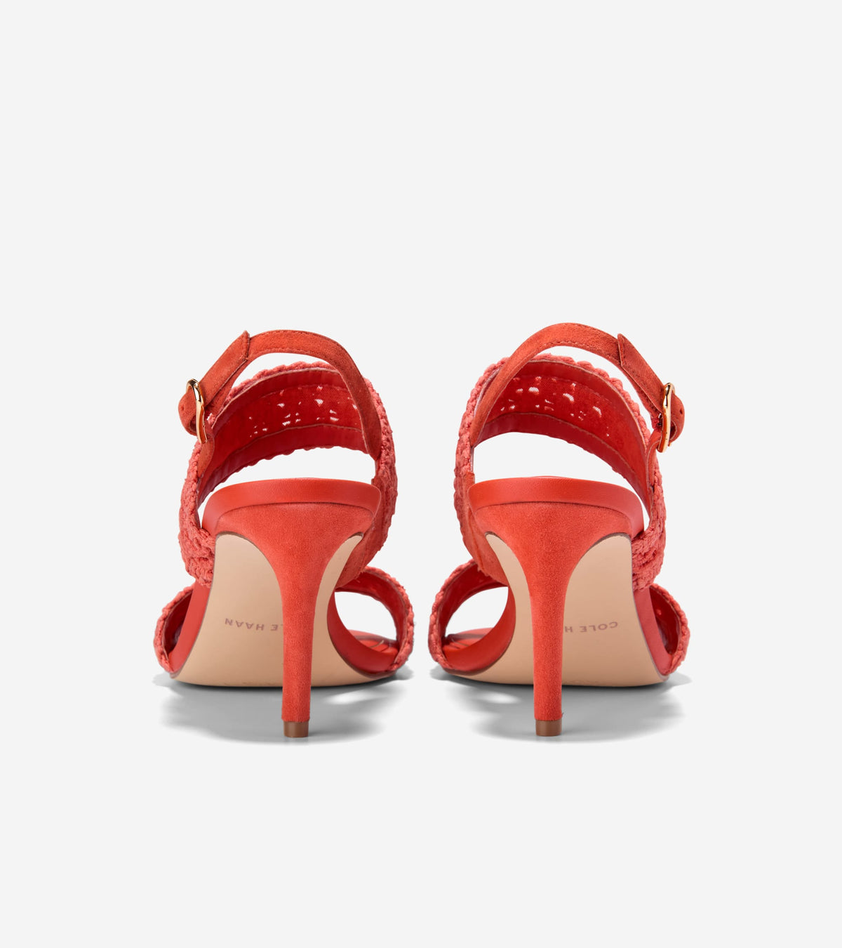 Women's Harlan Double Band Sandals in Red | Cole Haan