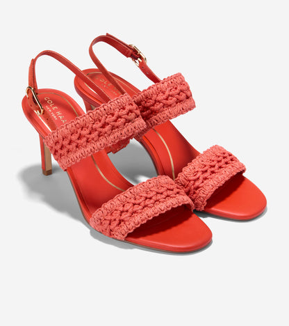 Women's Harlan Double Band Sandals in Red | Cole Haan