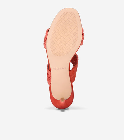 Women's Harlan Double Band Sandals in Red | Cole Haan