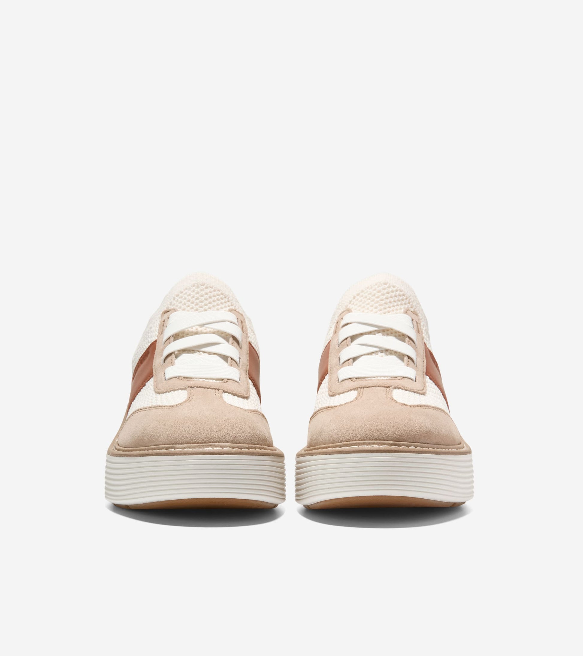 Women's ØriginalGrand Max Stitchlite™ Platform Sneakers in Beige | Cole Haan