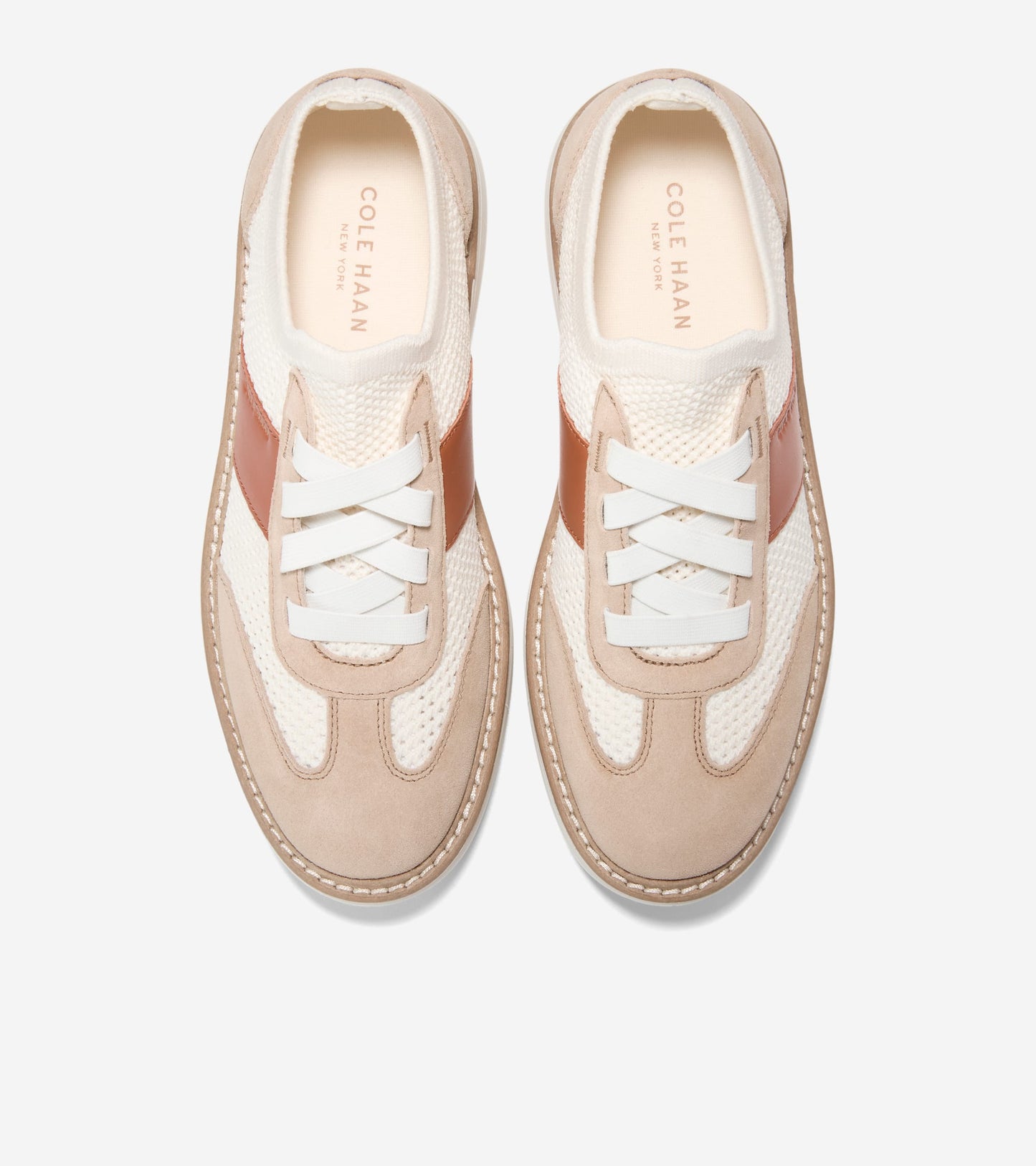 Women's ØriginalGrand Max Stitchlite™ Platform Sneakers in Beige | Cole Haan