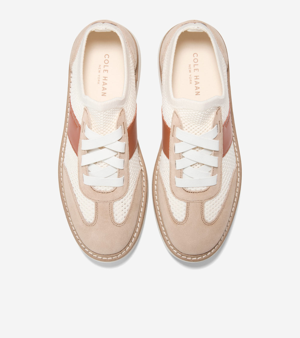 Women's ØriginalGrand Max Stitchlite™ Platform Sneakers in Beige | Cole Haan
