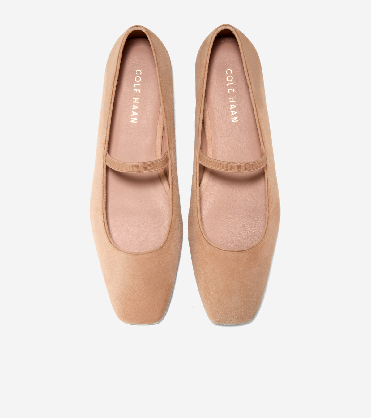 Women's Bridget Mary Jane Ballet Flats in Beige | Cole Haan