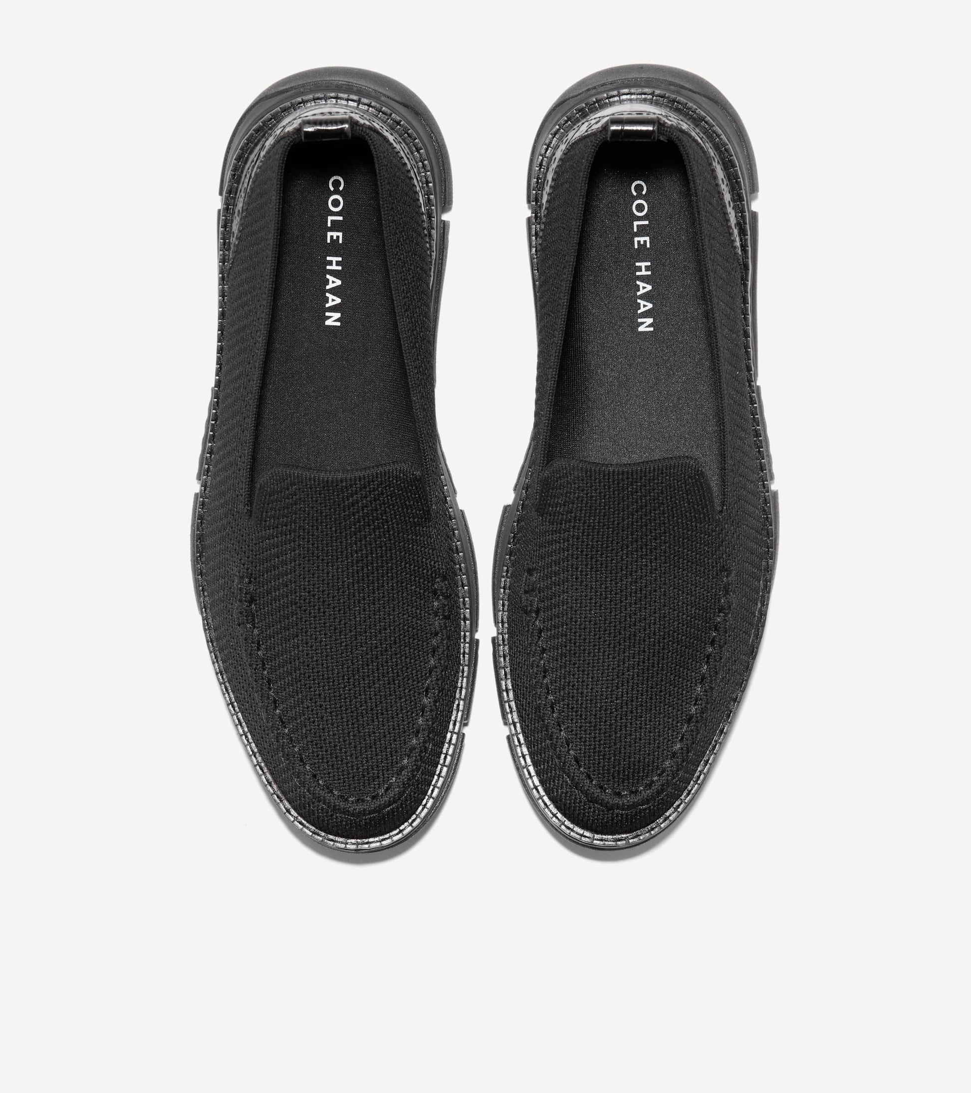 Women's ZERØGRAND Rella Stitchlite™ Venetian Loafers in Black | Cole Haan