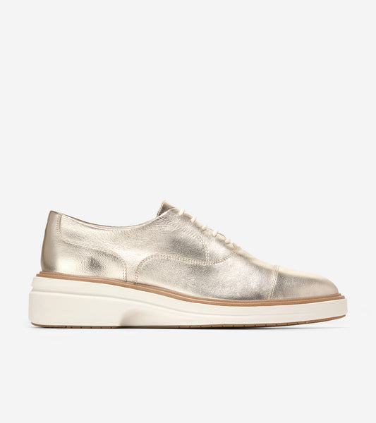 Women's ØriginalGrand CitySpectre Oxfords in Gold | Cole Haan