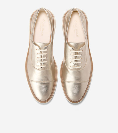 Women's ØriginalGrand CitySpectre Oxfords in Gold | Cole Haan