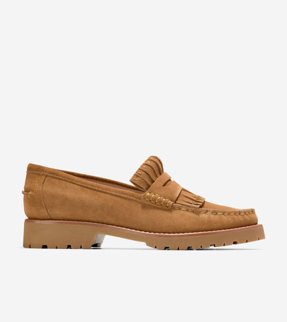 Women's Treena Lug Kiltie Loafers in Brown | Cole Haan