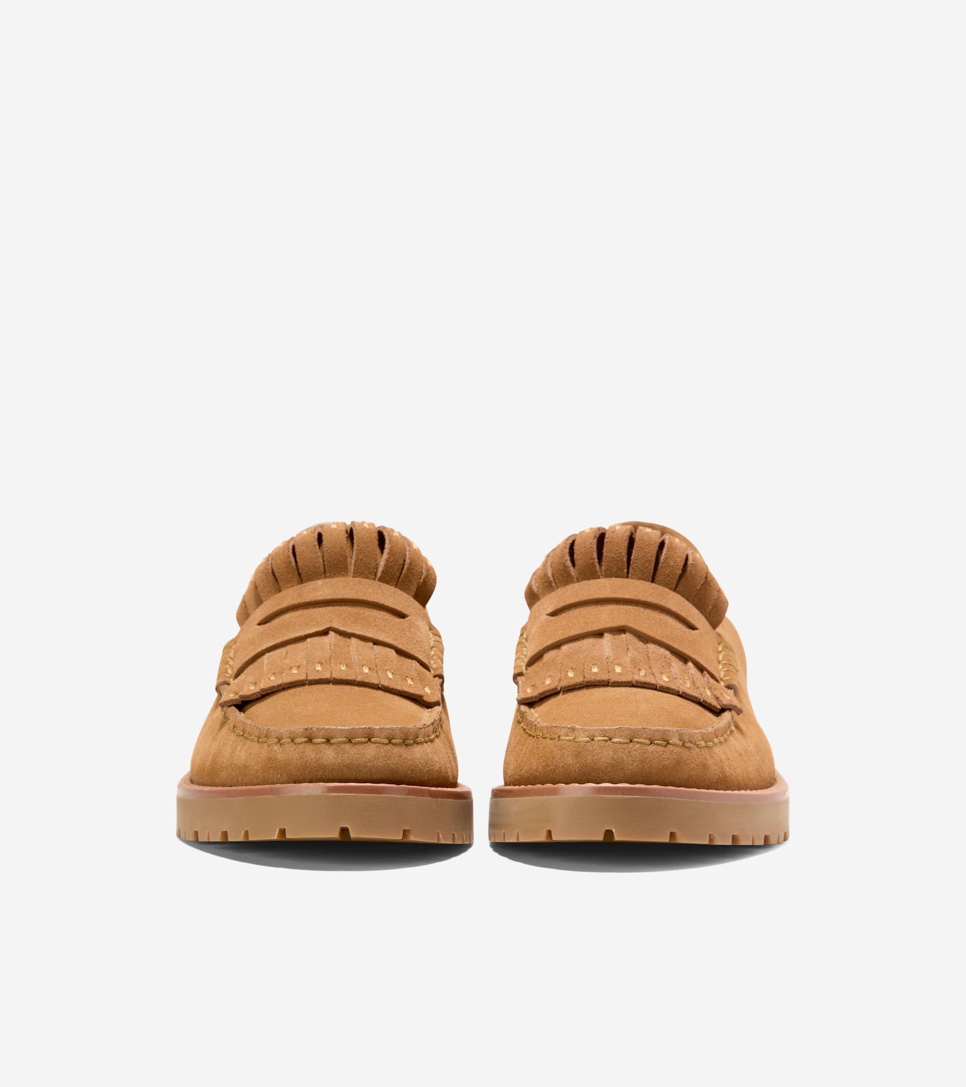 Women's Treena Lug Kiltie Loafers in Brown | Cole Haan