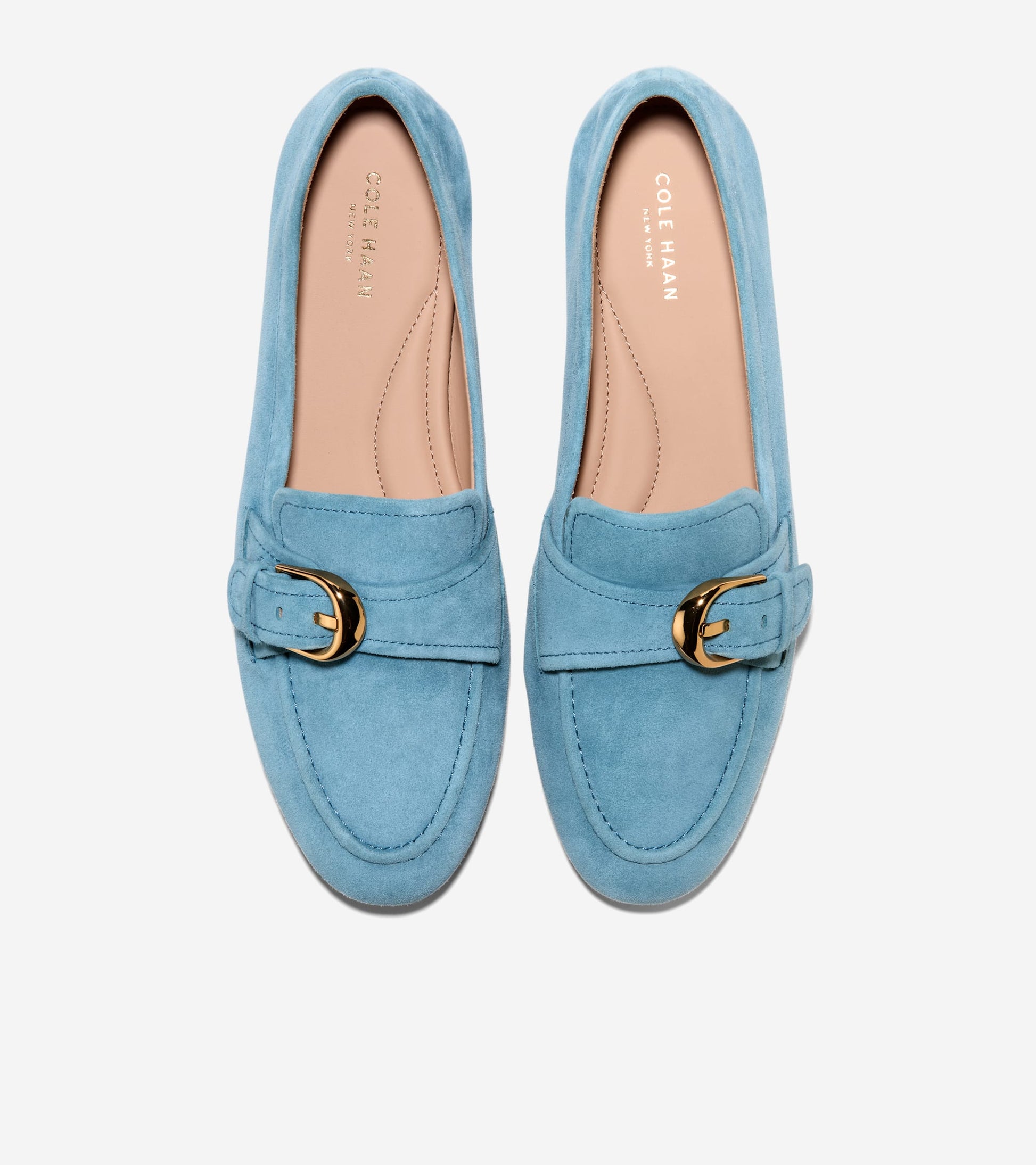 Women's Grand Ambition Alette Buckle Loafers in Blue | Cole Haan